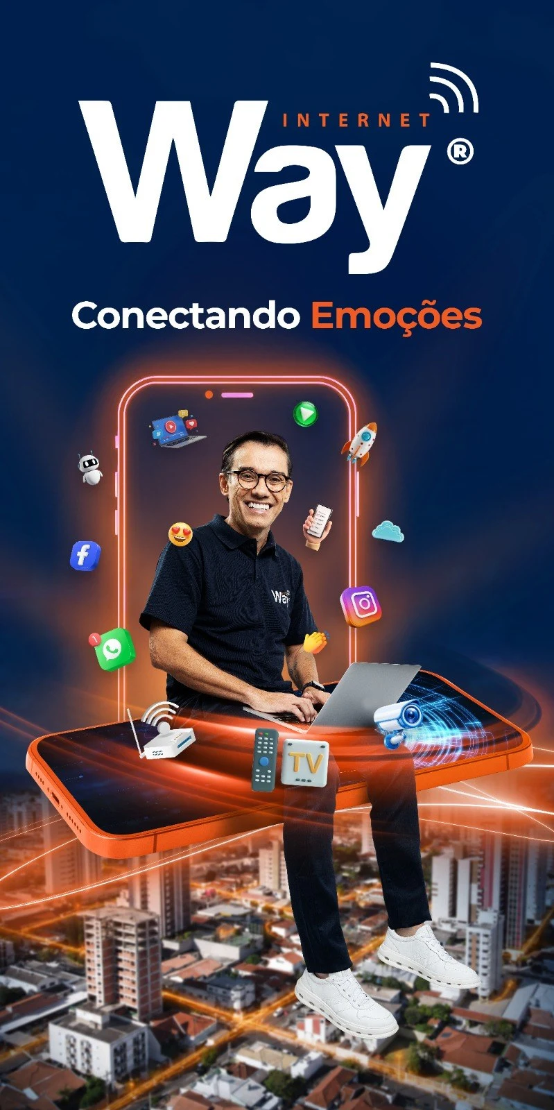Campanha Mustache para Way