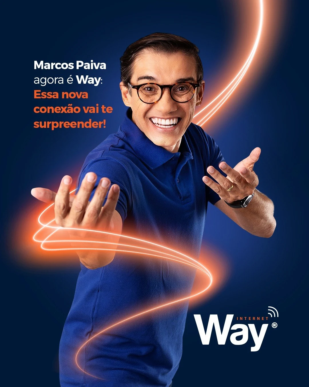 Campanha Mustache para Way