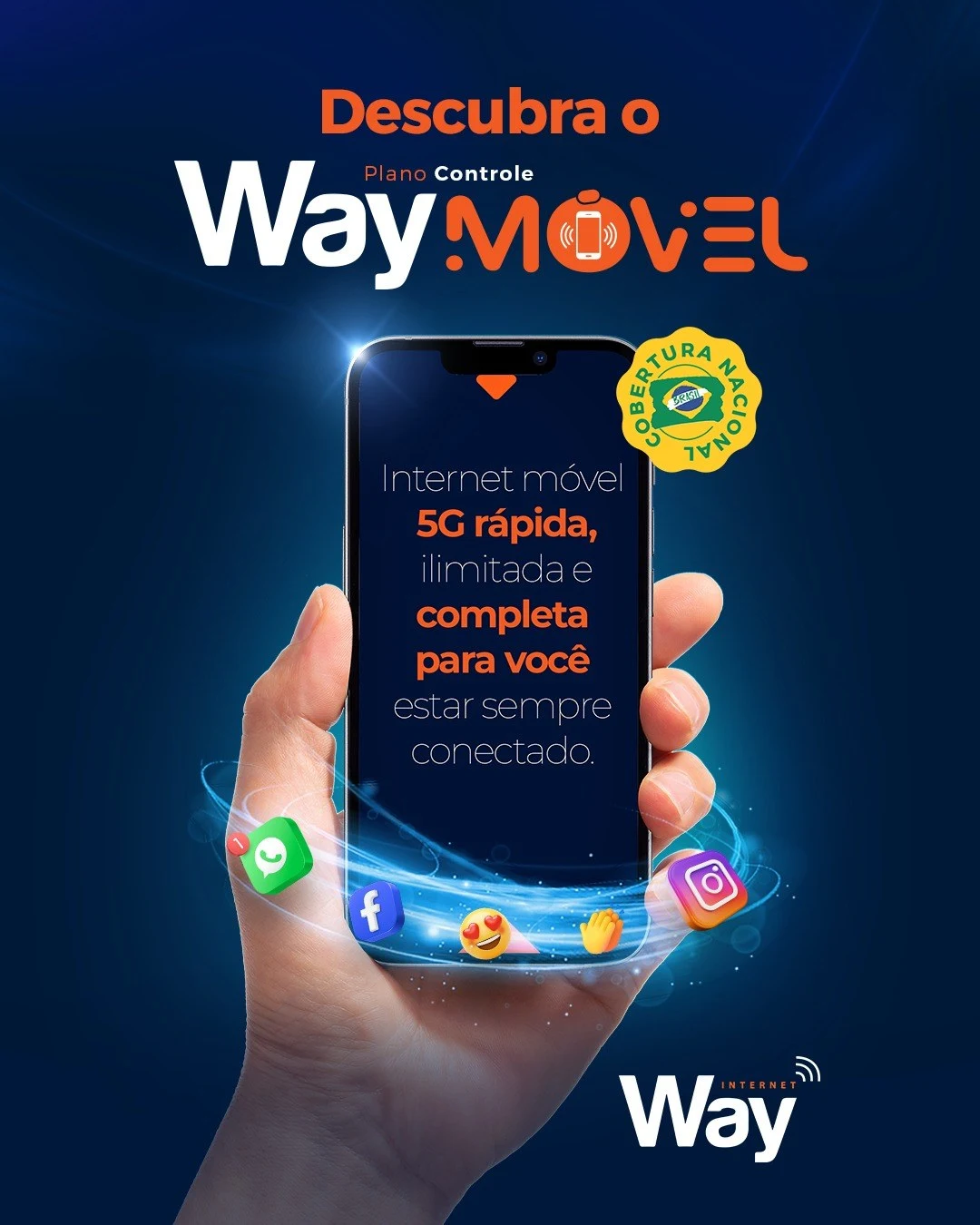 Campanha Mustache para Way